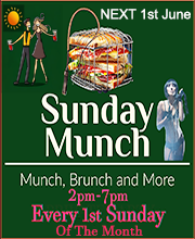Click for details and tickets to Sunday Munch